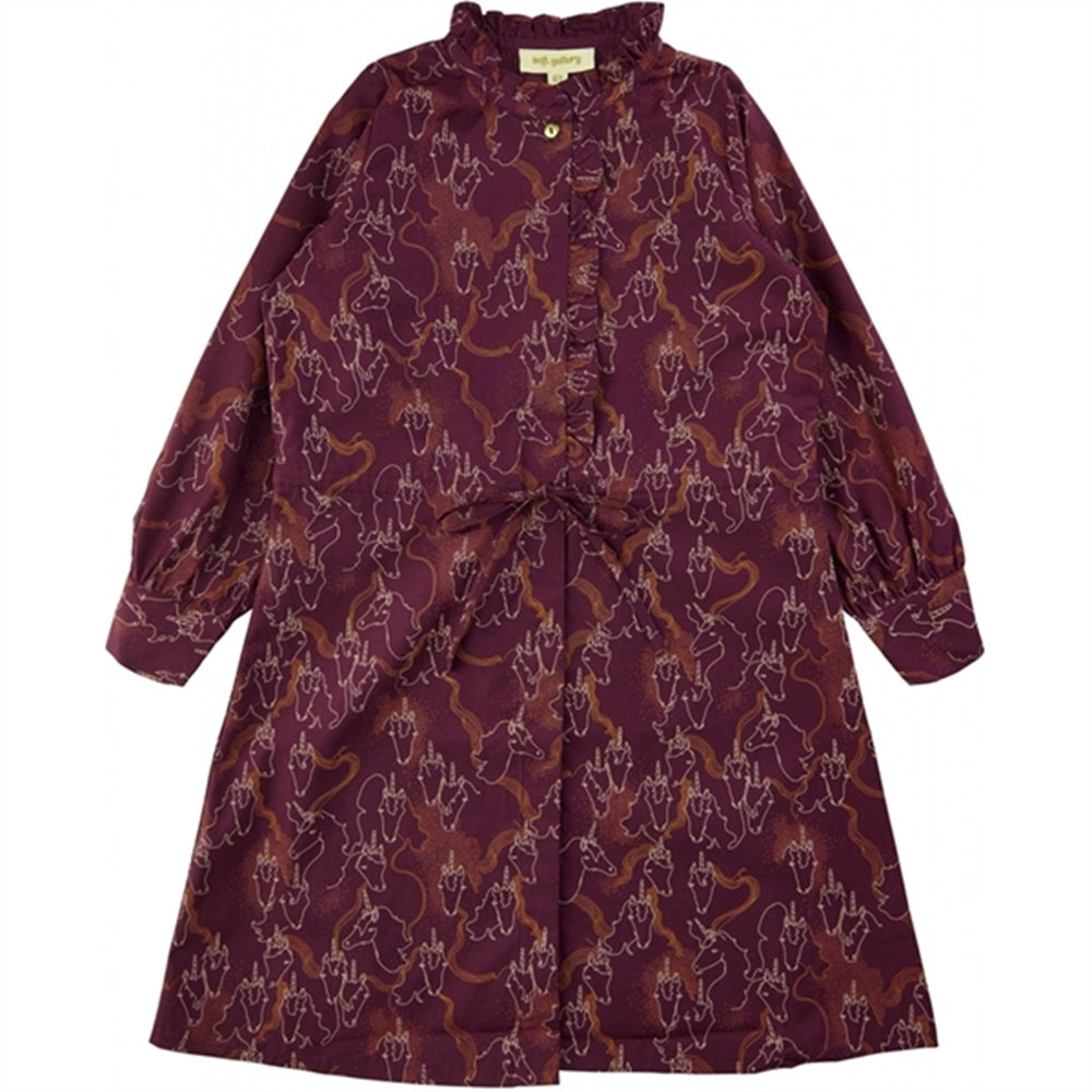 Electa Unicorn Kjole Tawny Port