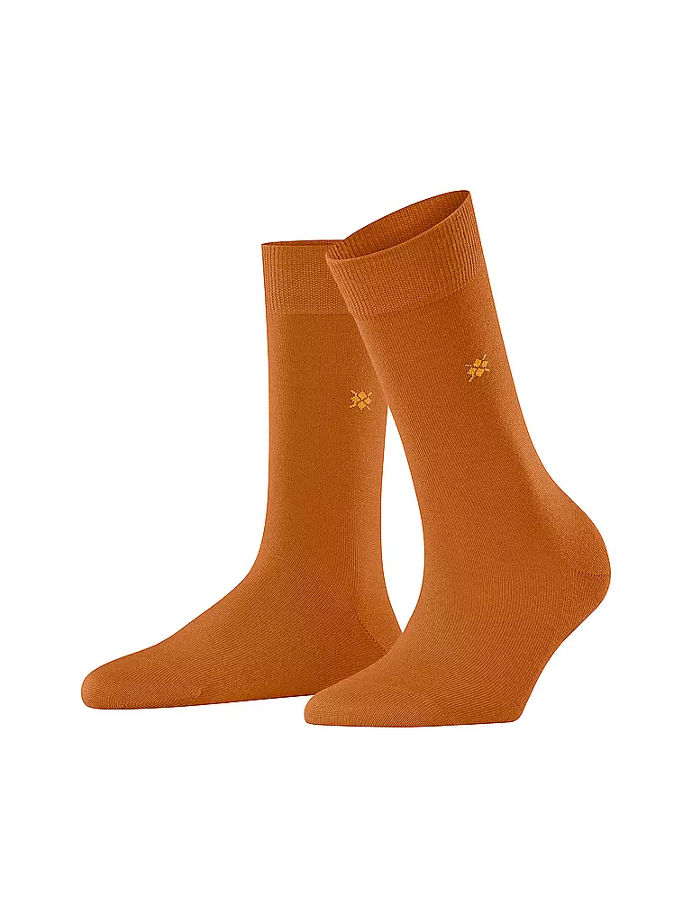 BURLINGTON Damen Socken BLOOMSBURY 36-41 blush orange