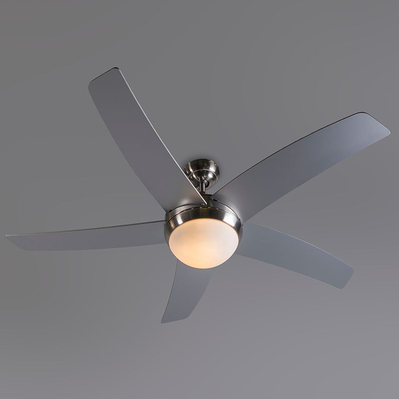 Plafondventilator staal 132cm met afstandsbediening - Cool