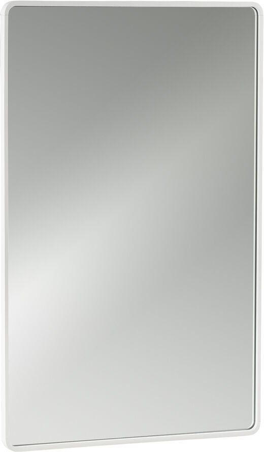 Zone Vægspejl Rim 70x44 cm White White