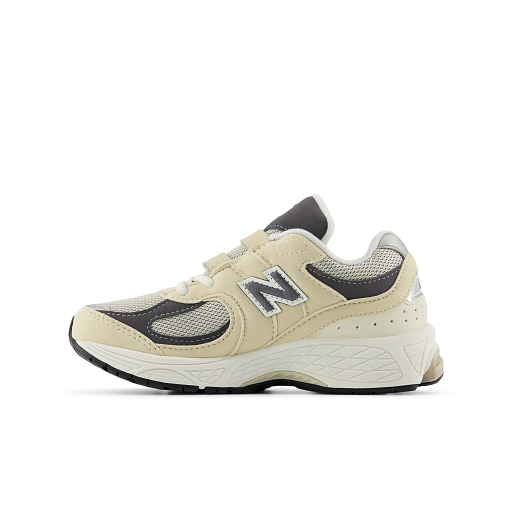 New Balance Kids' 2002 Hook & Loop Sneakers, Sandstone, 34.5