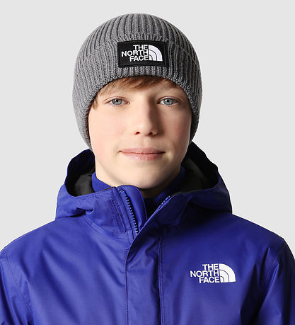 The North Face Mütze - Strick - Box-Logo - Medium+ Grey Heather