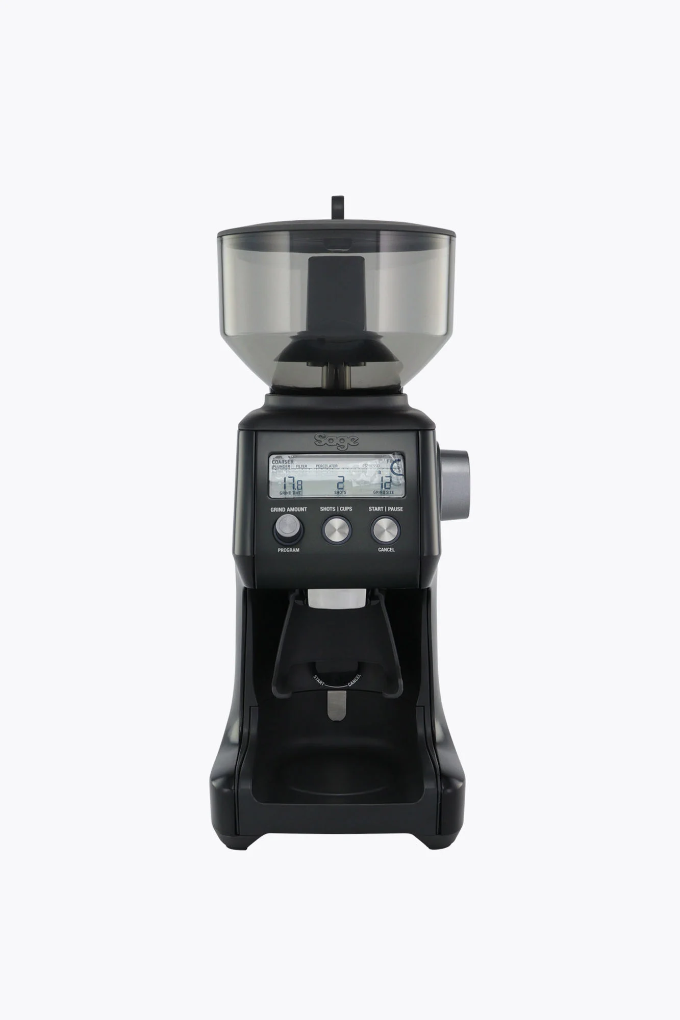 Sage the Smart Grinder™ Pro, Black Stainless Steel