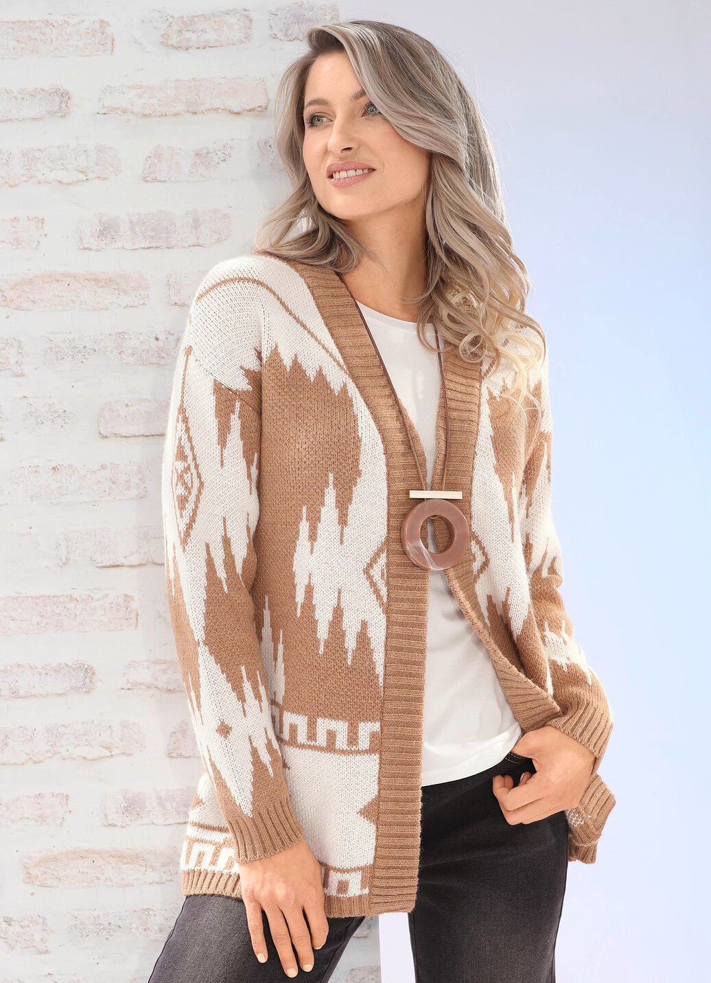 Strickjacke in Kuschelqualität