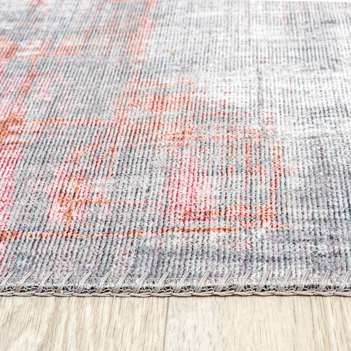 Modern vloerkleed - Strength Rood/Roze