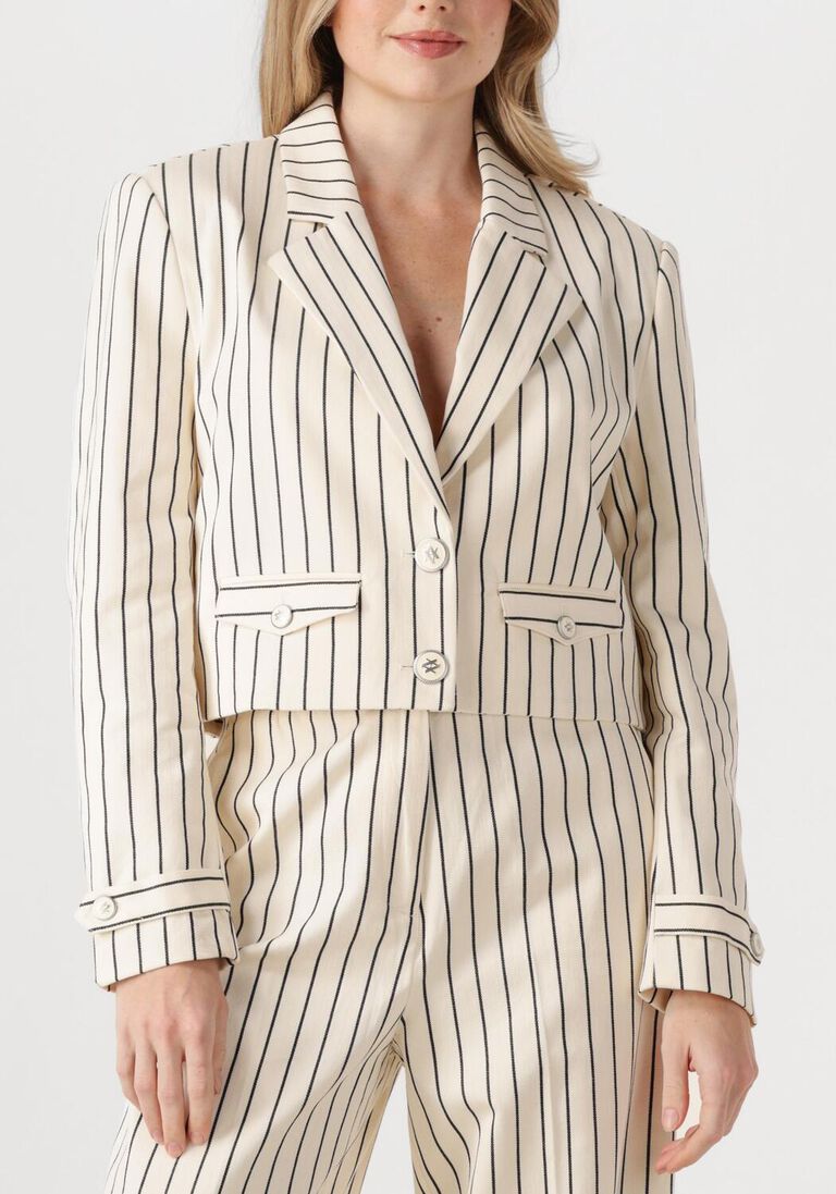 gebroken wit aaiko blazer ines stripe co 570