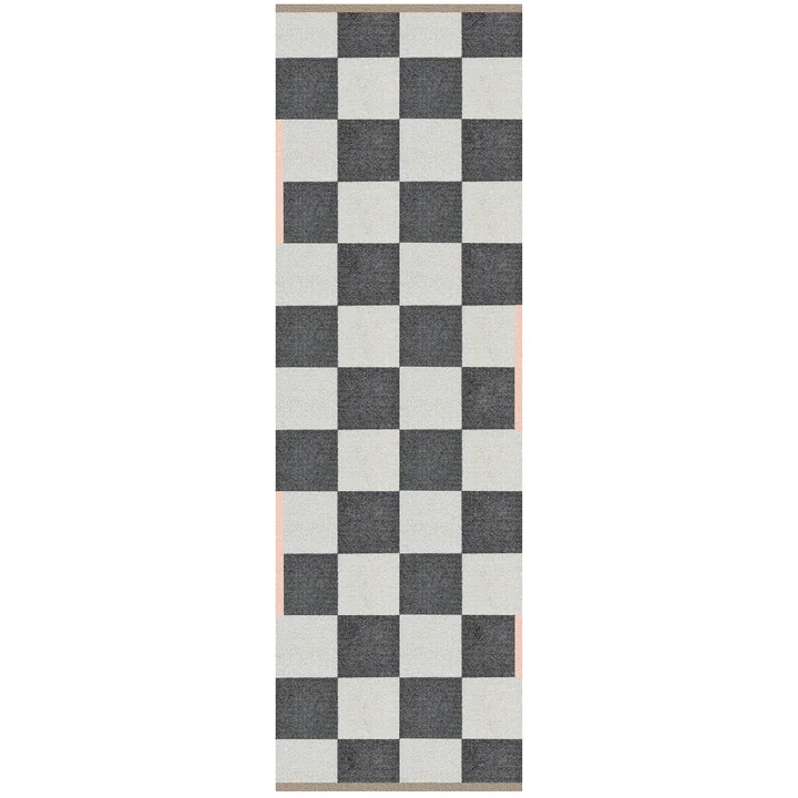 Mette Ditmer - Square Läufer, dunkelgrau