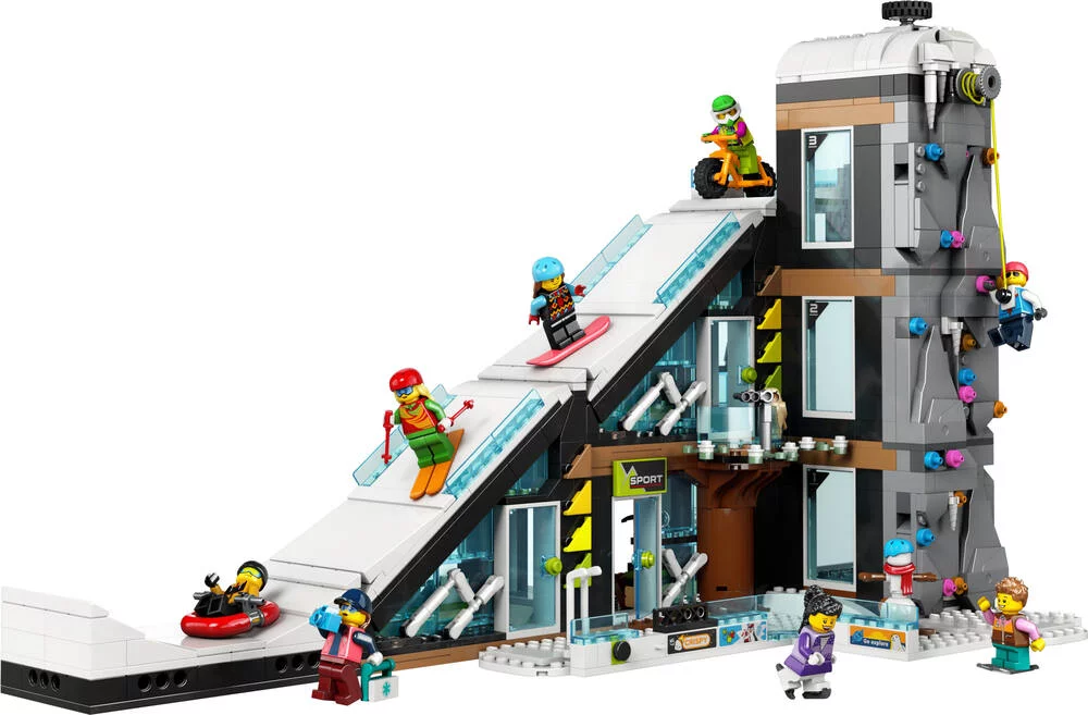 LEGO®CITY 60366 - LE COMPLEXE DE SKI ET D’ESCALADE