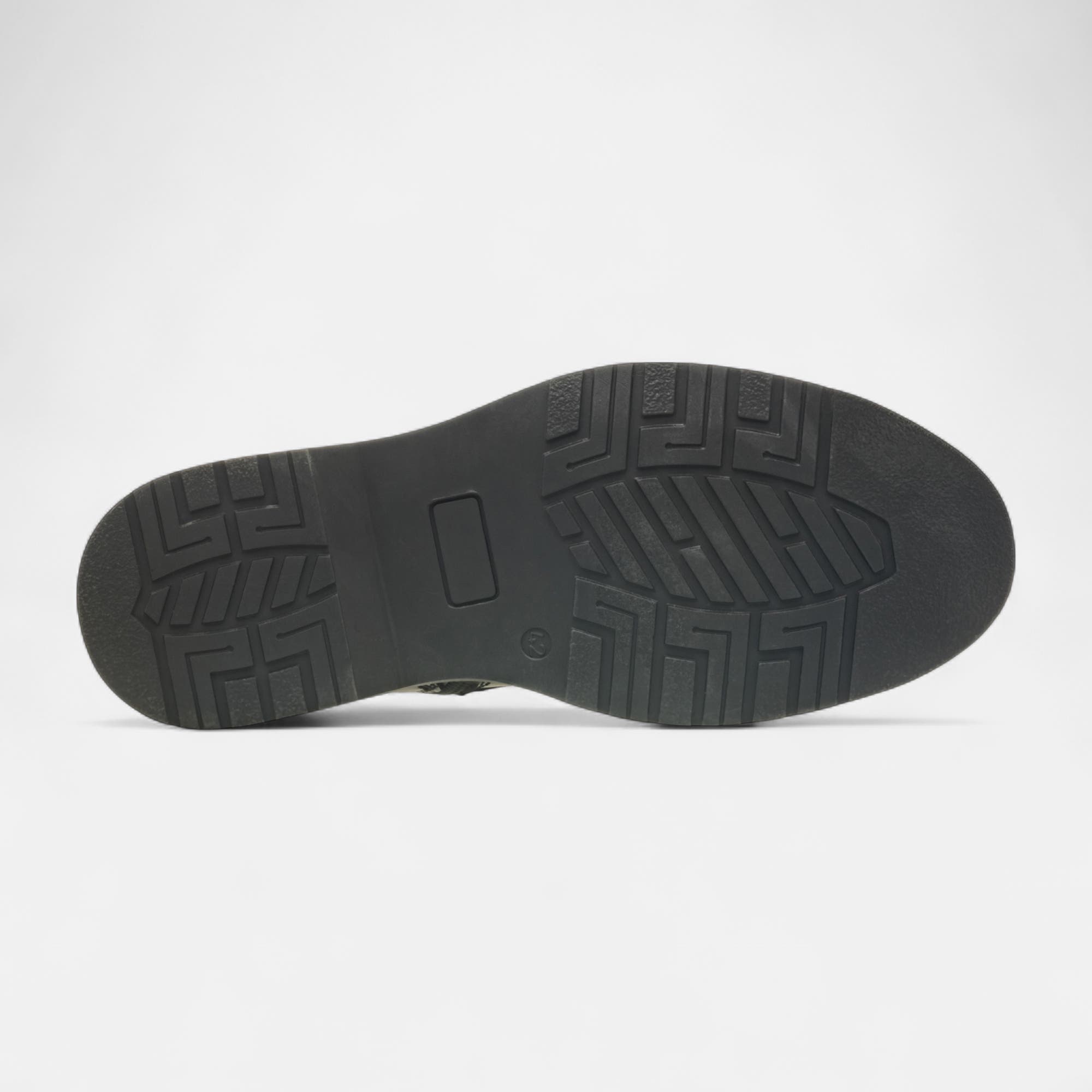 Boots Homme en cuir noir