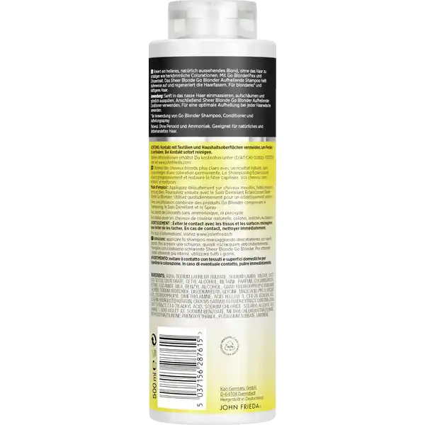 go blonder aufhellendes Shampoo