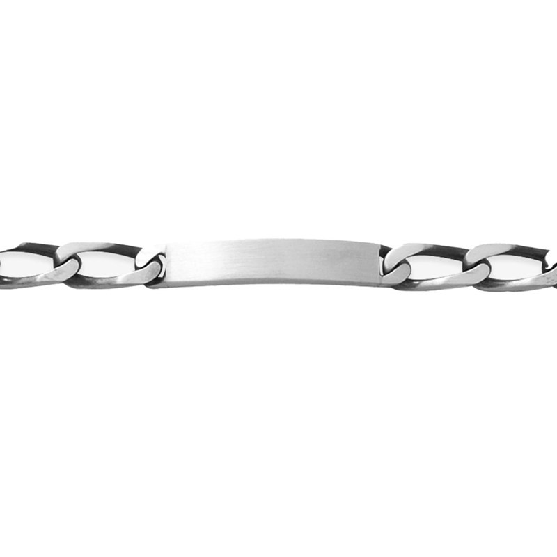 Gourmette Homme 19 cm - Argent 925 - Largeur 6 mm
