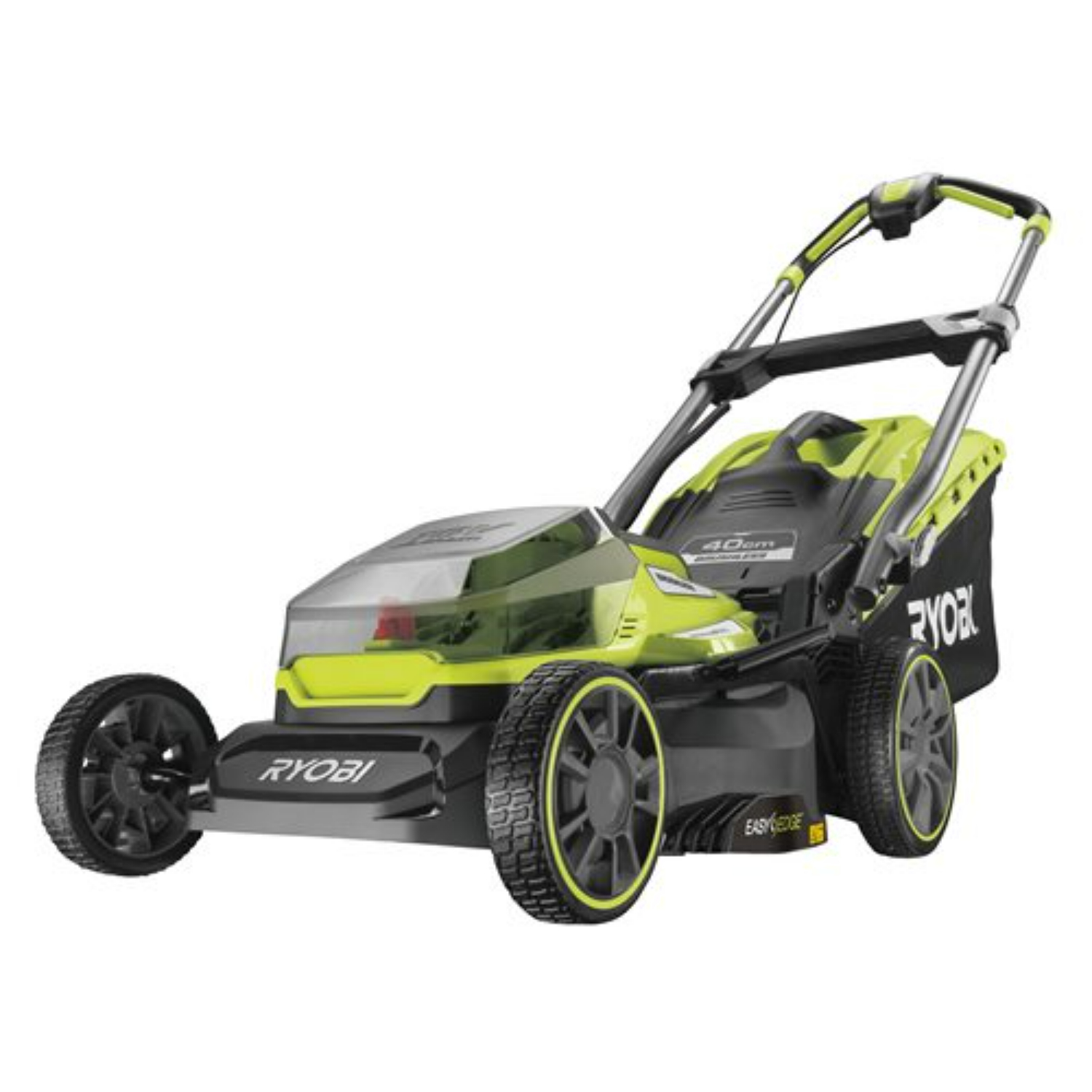 Ryobi RY18LMX40A-240 18V Li-ion accu grasmaaier set (2x 4.0Ah) - 40cm - koolborstelloos