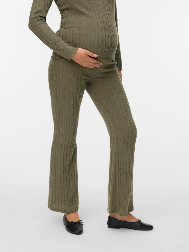 Mamalicious Stretch-Umstandshose »MLFELIZIA FLARED JRS PANTS HW NOOS«