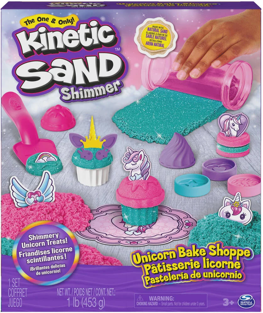 KINETIC SAND - COFFRET PATISSERIE LICORNE