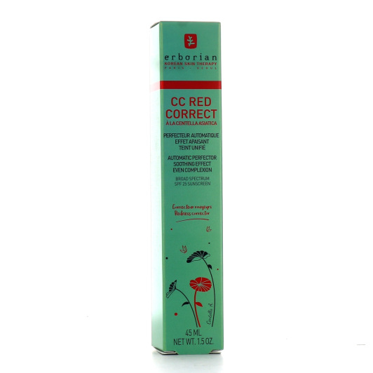 Soin perfecteur de teint Erborian CC Red Correct