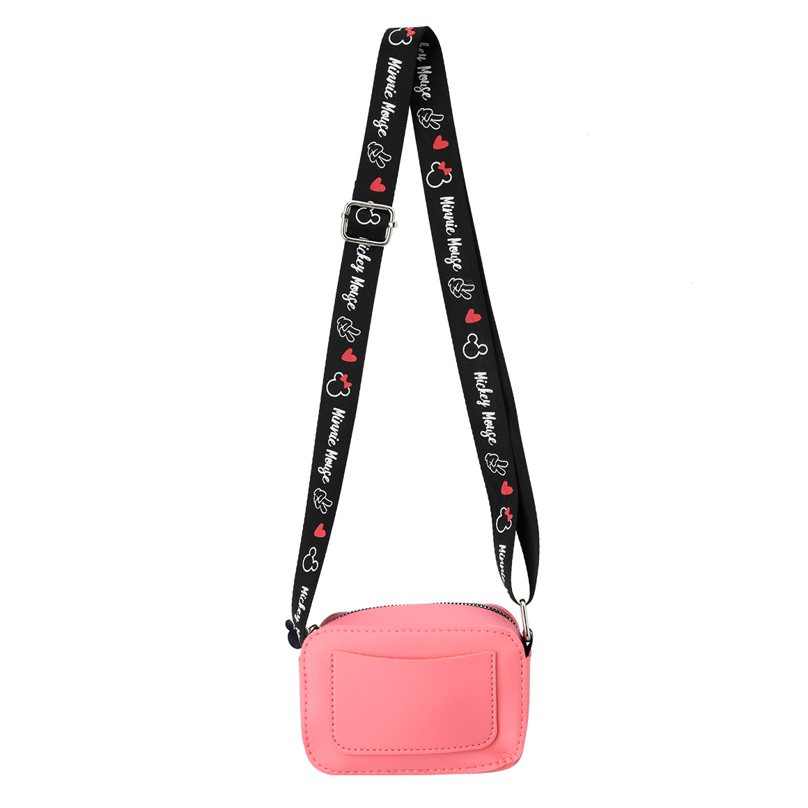 Topolino Minnie Maus Tasche mit Reißverschluss pink