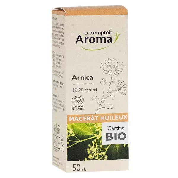 Le Comptoir Aroma Óleo de Arnica Orgânico Macerado 50ml