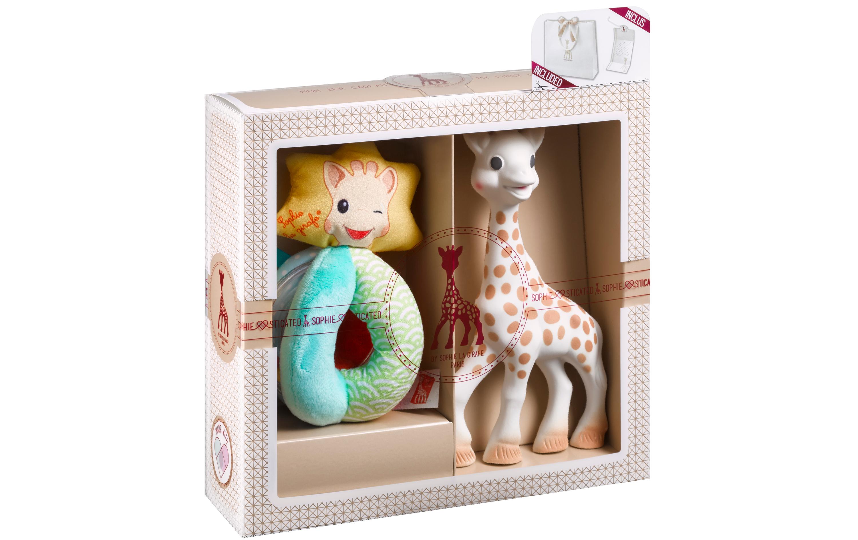Geschenkset RasselSet aus Spielfigur und Stoffrassel