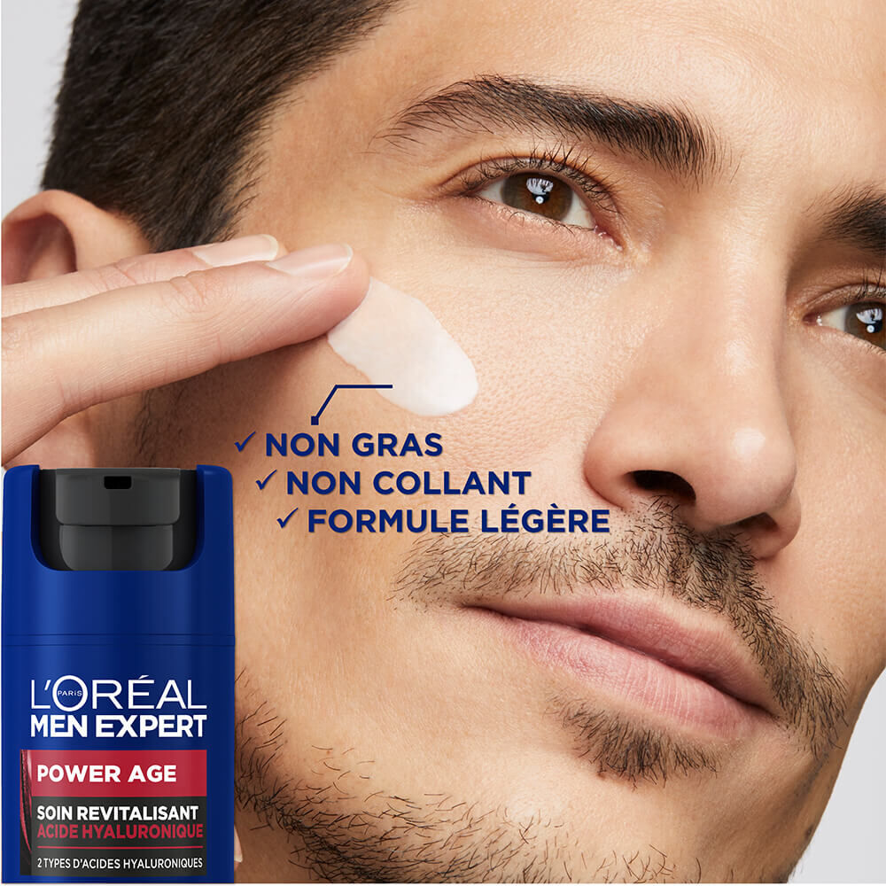 Men Expert Power Age Soin Revitalisant Acide Hyaluronique
