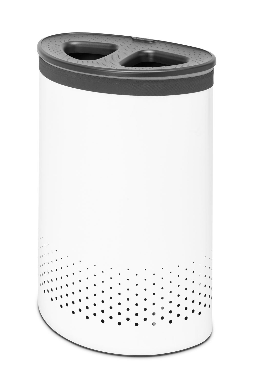 brabantia Wäschekorb SELECTOR 55 Liter weiß