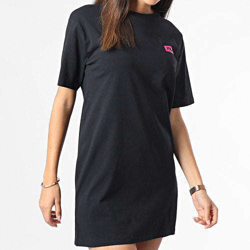 Robe Tee Shirt Femme Barletta Noir