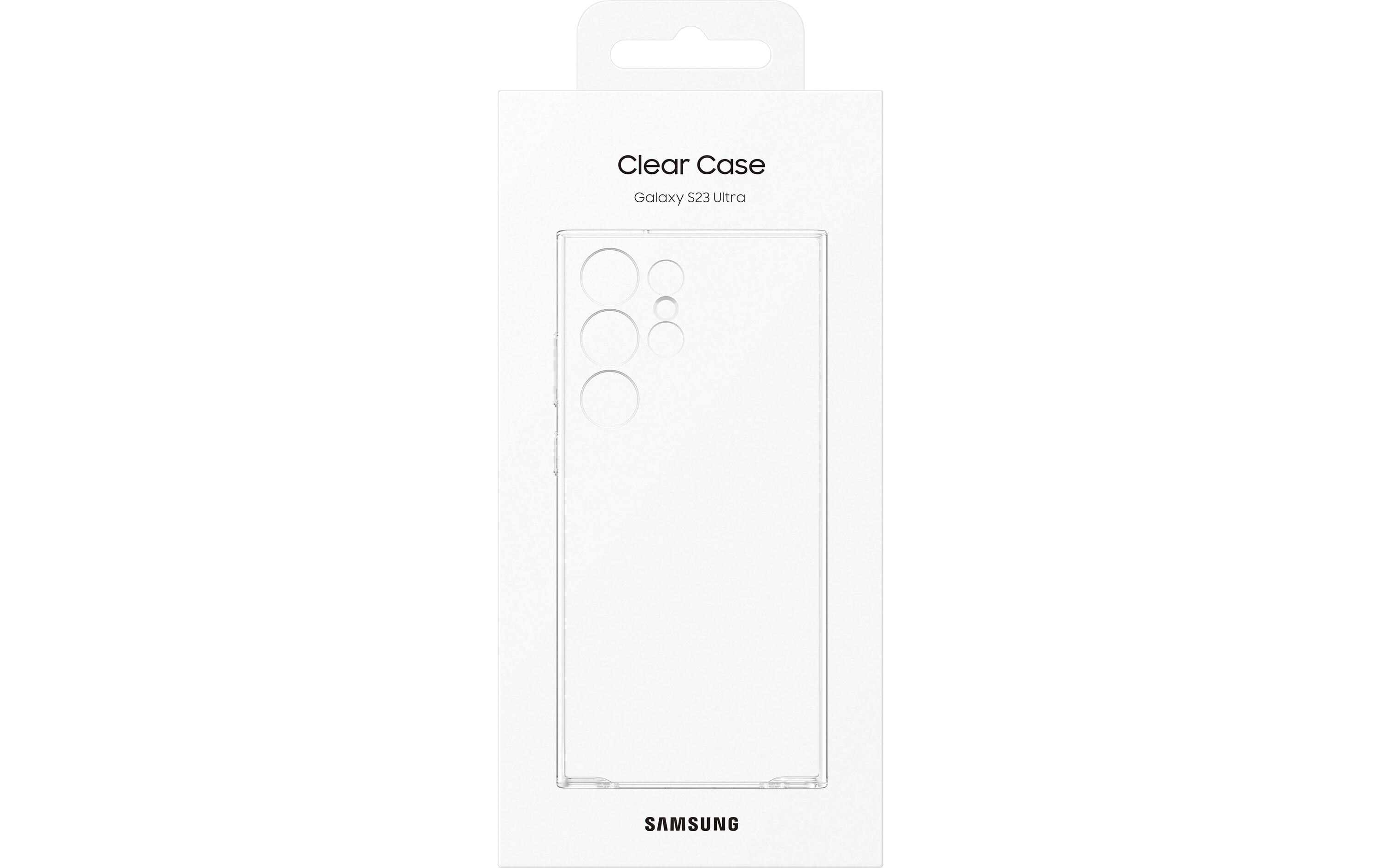 Back Cover Clear Galaxy S23 Ultra TransparentSchutzhülle für das Samsung Galaxy S23 Ultra