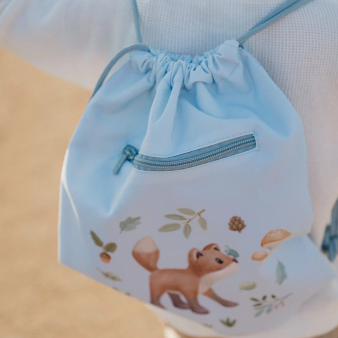 Little dutch gymtas met trekkoord - forest friends