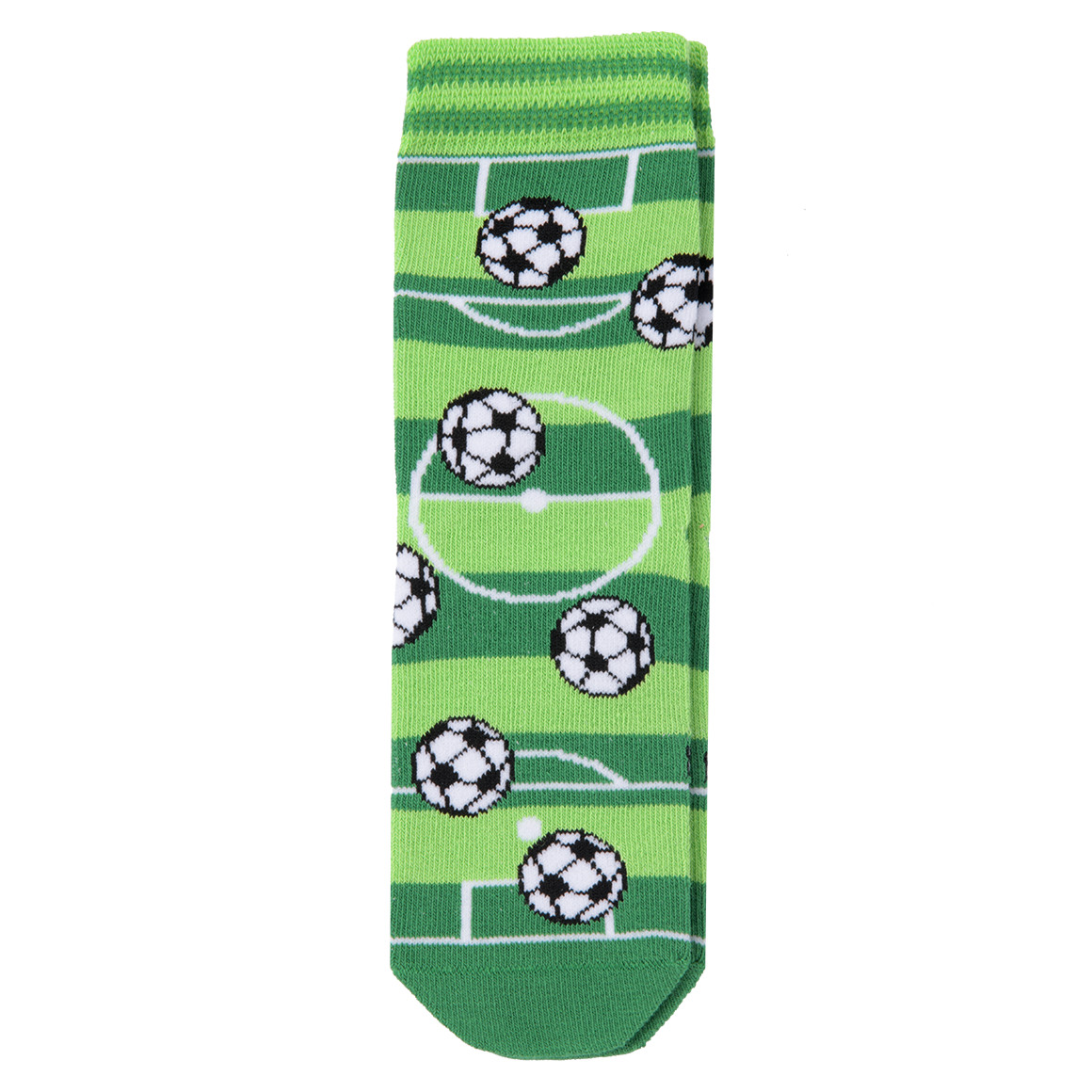 Topolino 1 Paar Jungen Socken mit Fußball-Motiven grün