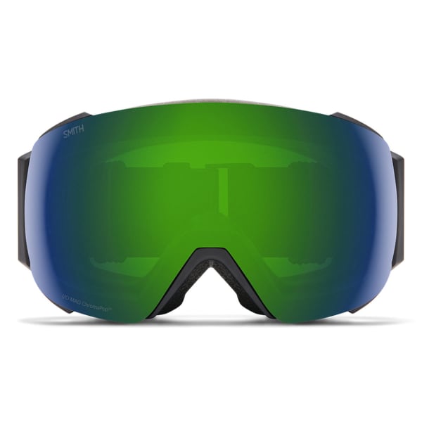 Masque de ski SMITH I/0 MAG BLACK CHROMAPOP SUN GREEN MIRROR