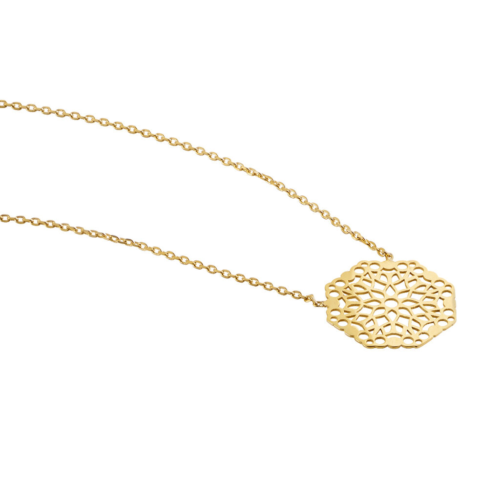 Collier Georas Plaqué Or