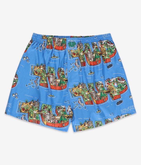 Lousy Livin x One Up 4 Worldpiece Boxershorts (blue)