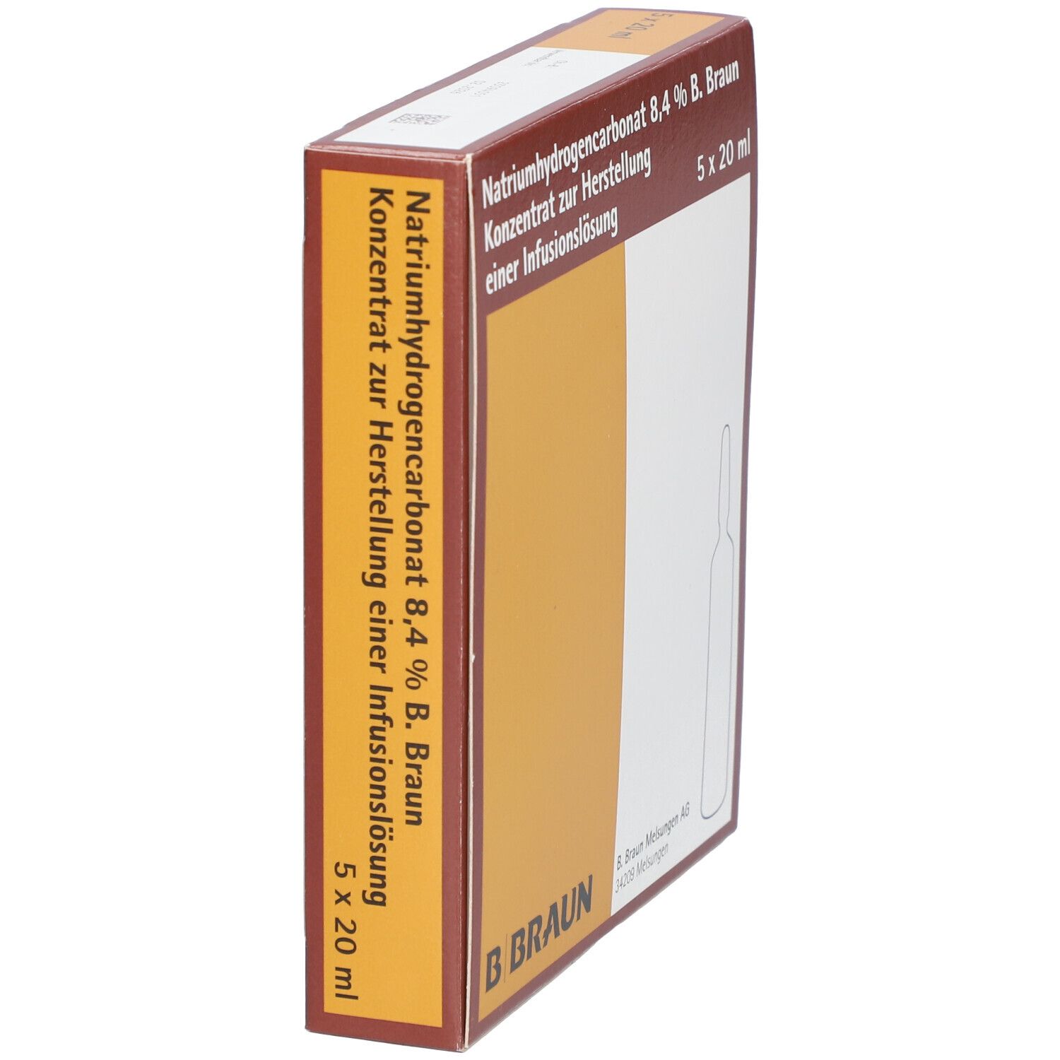 Natriumhydrogencarbonat 8,4% B.Braun Ampullen