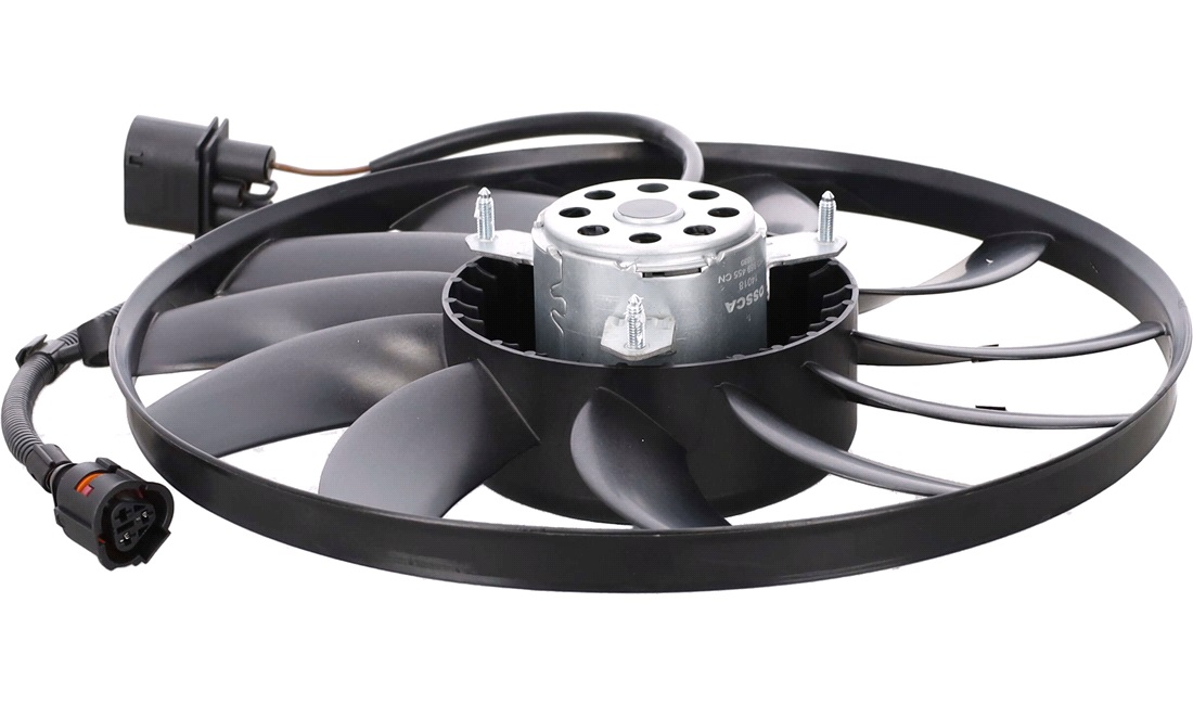 Ventilator, motorkøling