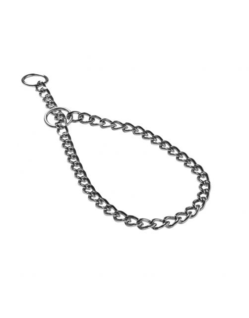 Adori Halsketting Extra Grof Chroom - Hondenhalsband