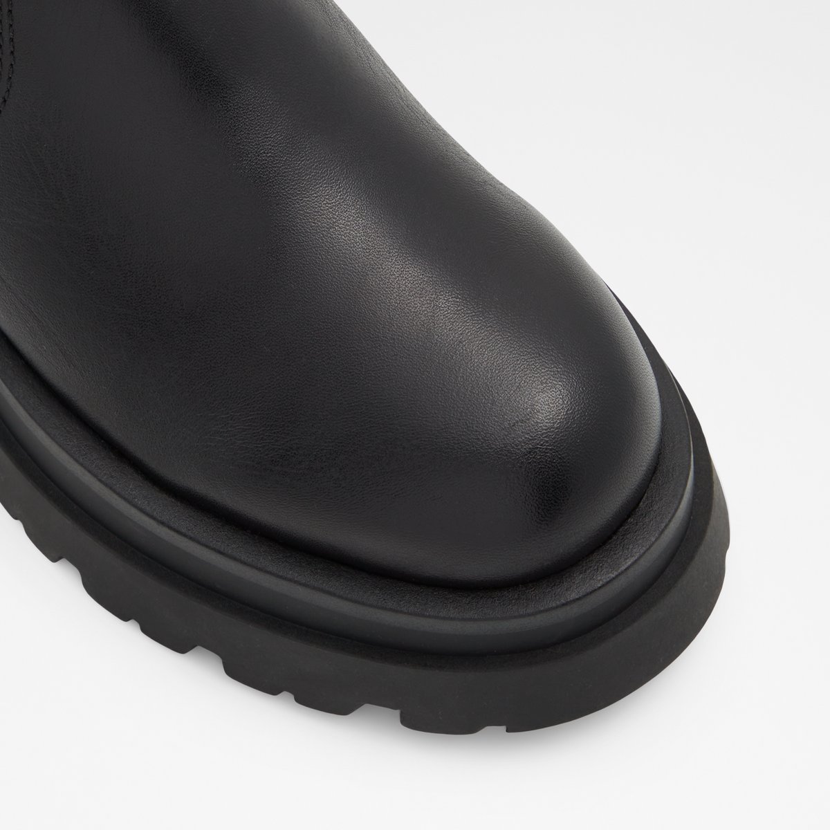 Stompd Black Leather Smooth Women Casual boots