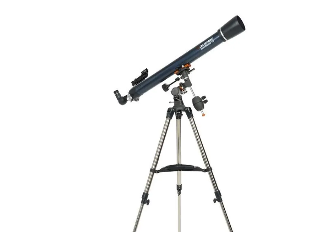 Celestron ASTROMASTER 70EQ teleskop Sort