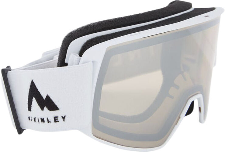 MCKINLEY Base 3. 0 Mirror Over-The-Glasses skibriller Hvid