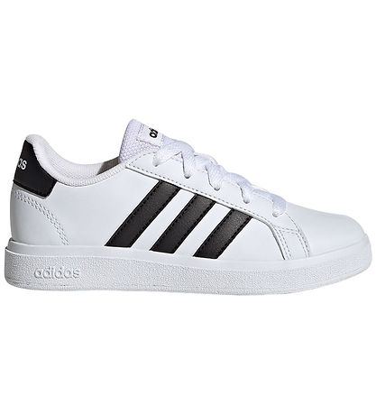 adidas Performance Sko -  Grønd Court 2.0 K - Hvid/Sort