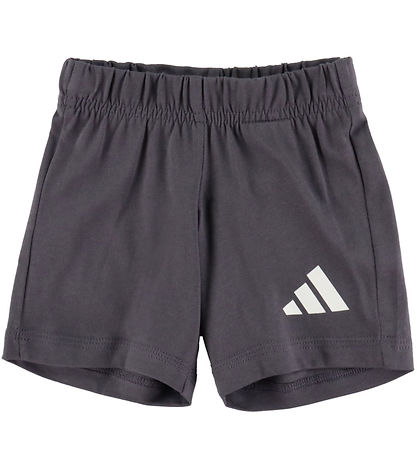 adidas Performance Set - T-Shirt/Shorts - 160 - Powder Yellow/Hv