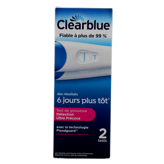 Test de grossesse détection ultra-précoce Clearblue Early