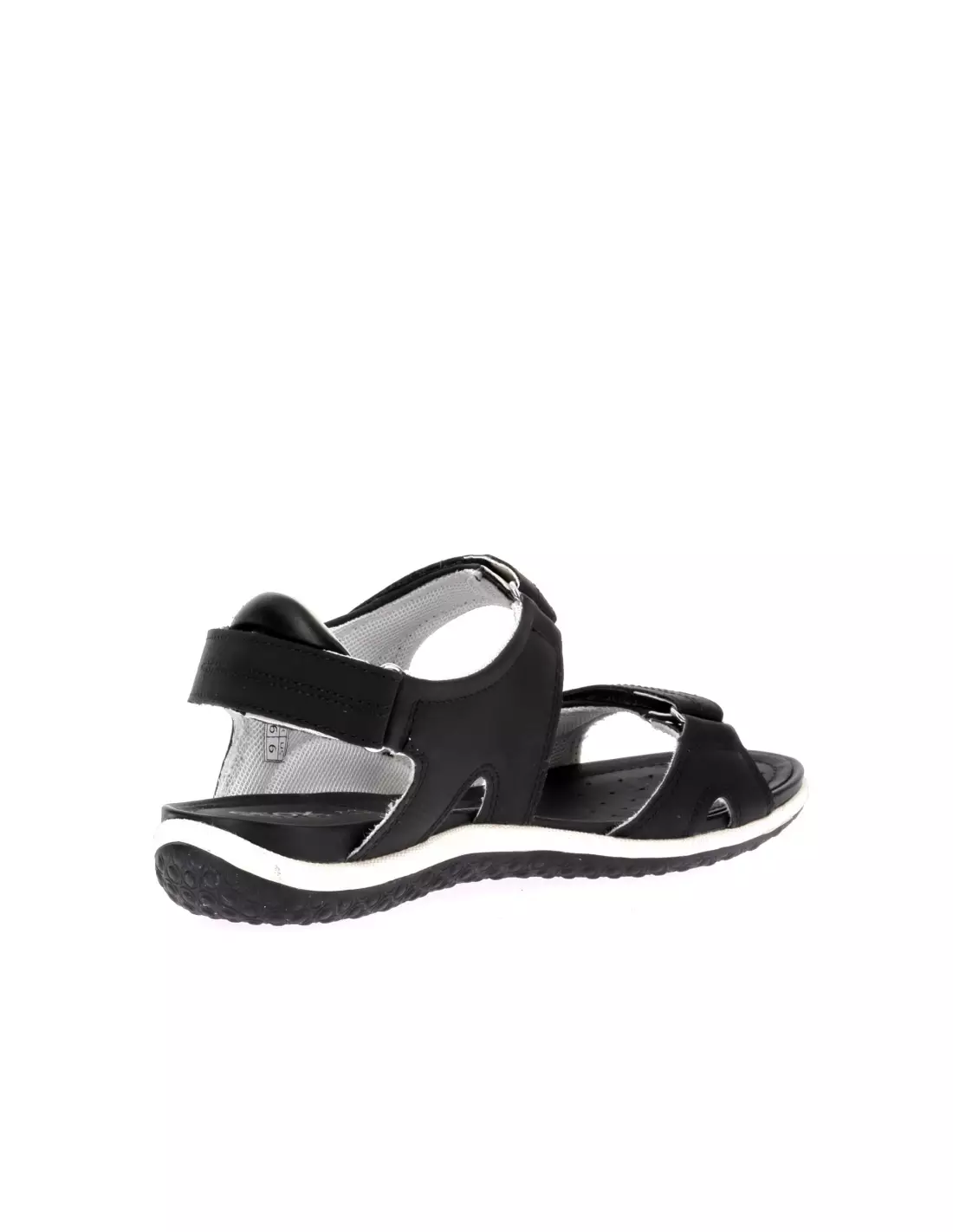 GEOX SANDALE VEGA - Sandales & nu-pieds C9997NOIR