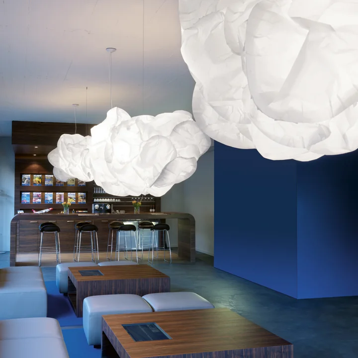Belux - Cloud Pendelleuchte LED, 5 Elemente, Ø 48 cm, dimmbar DALI