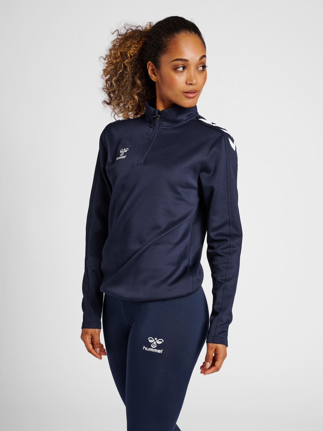 hmlCORE XK HALF ZIP SWEAT WOMAN