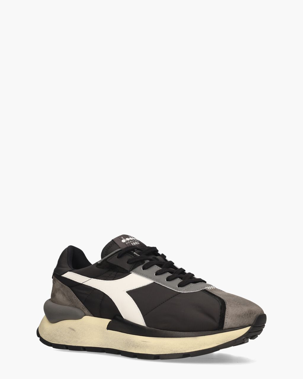 Diadora Heritage Mercury Elite Zwart Herensneakers