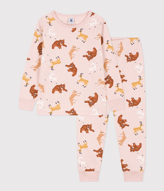 Pyjama animaux en molleton enfant