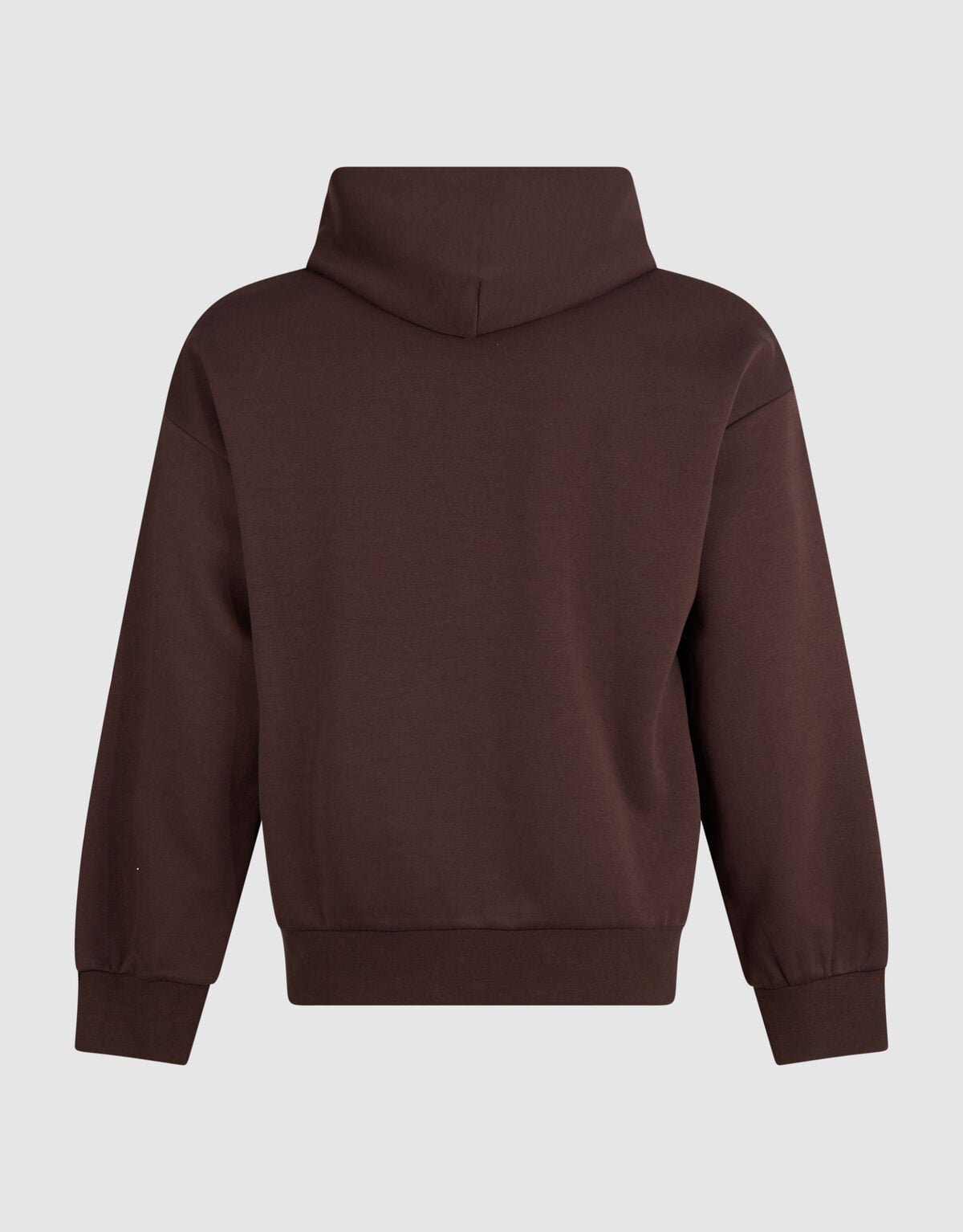 Interlock Hoodie Donkerbruin