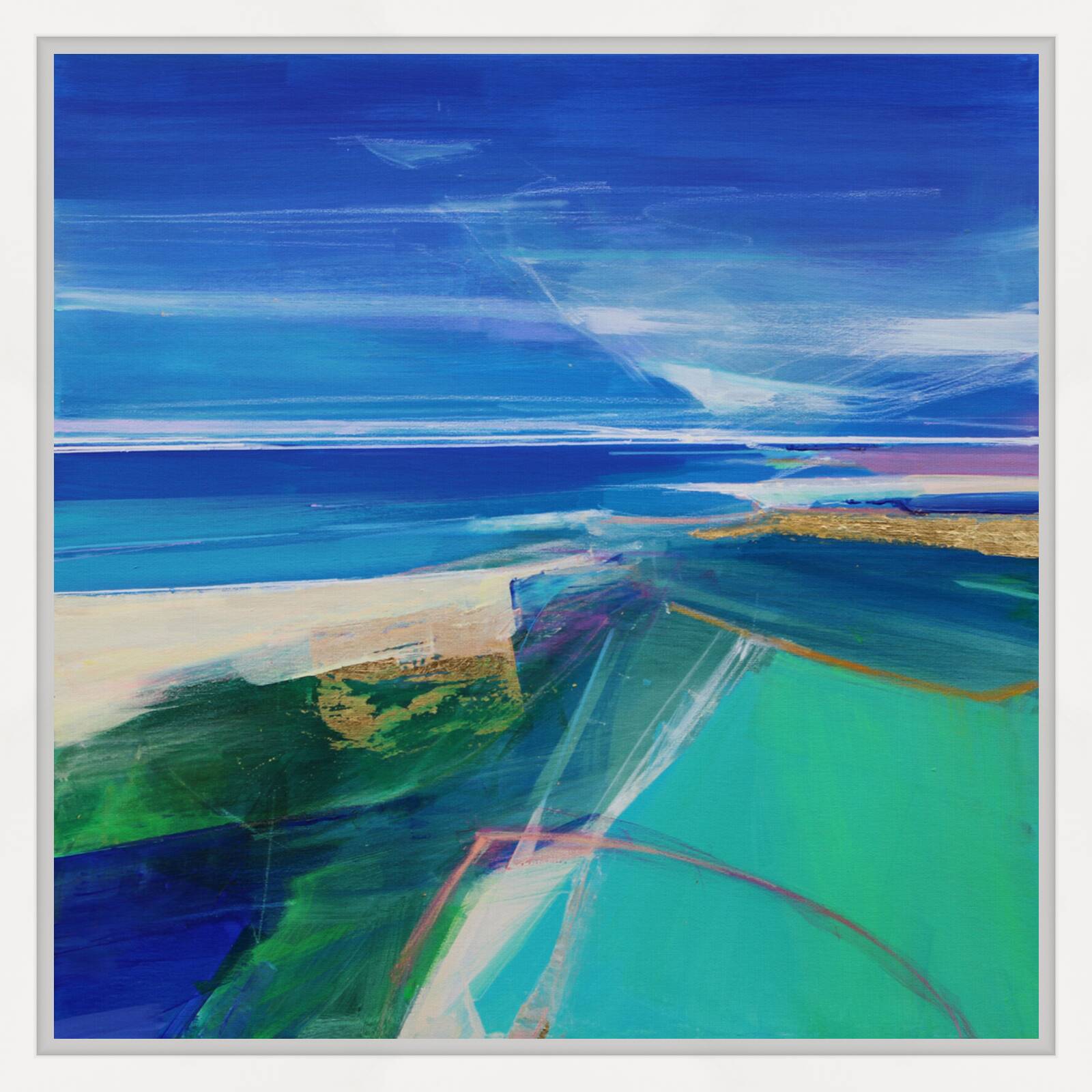 Where The Land Meets The Sea 2 by Magdalena Morey - Limited Edition. Edition of: 150. Signed.