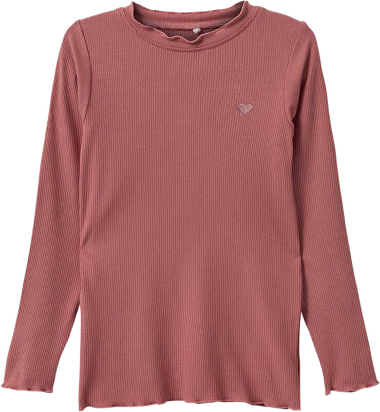 Sofie Schnoor T-shirt long-sleeve Coral pink