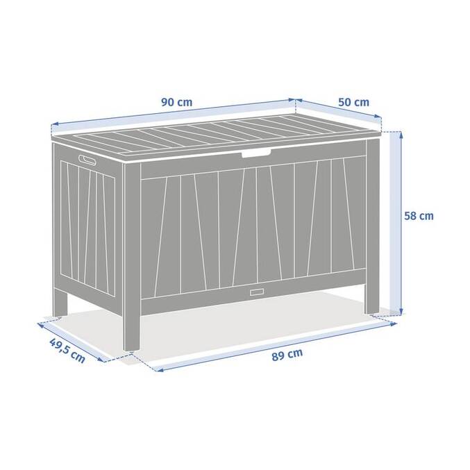 Coffre de rangement LODGIA Beige