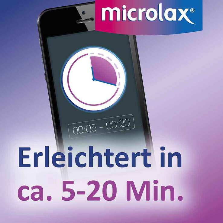 microlax Abführmittel bei Verstopfung, 50X5 ml
